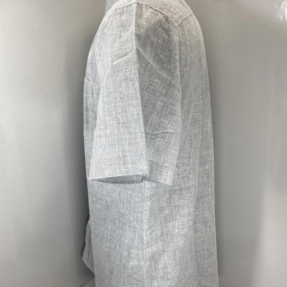 Wills Linen Wrinkle Free Short Sleeve Shirt Men’s M - Picture 7 of 8
